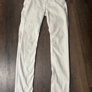 rag & bone White Skinny Jeans - Size 28 - High-Rise, Stretch, Designer Denim